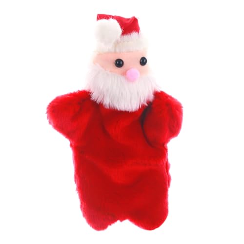 Santa Handpuppen 30 cm weiche Plüschhandpuppen Geschichtenerzählen Rollenspiele für Kinder Plüsch Puppe von Cndiyald