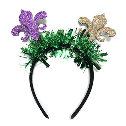 2023 Neujahr Haarreif Karneval Haarschmuck Karneval Haarreif Stirnband Damen Mädchen Party Kopfschmuck von Cnrfeoap