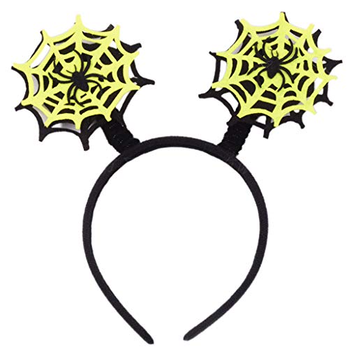 Cnrfeoap Halloween Web Boppers Stirnband Festival Lustig Plüsch Cosplay Haarreifen von Cnrfeoap