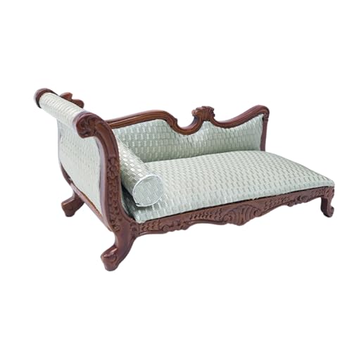 Cnrfeoap Wohnzimmer Lounger Bett Figur Model Realistische Vintage Life Szene Puppen Tun Game Möbel Für Couch von Cnrfeoap