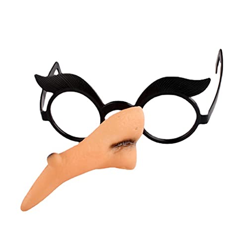 Halloween Wicked Witch Nose Glasses Frame Maskerade Carnival Party Fake Nose Cosplay Props Costume Dress Up Accessories von Cnrfeoap