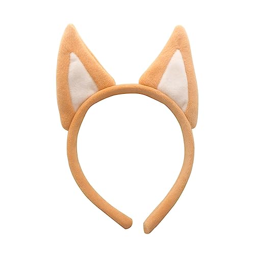 Karnevals-Haarreif mit Schäferhund, Ohren, für Damen, Make-up-Stirnband für Halloween, Cosplay, Haarschmuck von Cnrfeoap