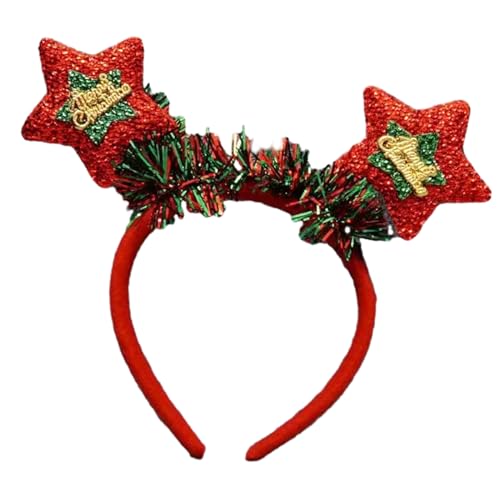 Stirnbänder mit weihnachtlichem Tierhorn, Haarschmuck für Mädchen und Damen, Feiertagsparty-Kopfbedeckung von Cnrfeoap