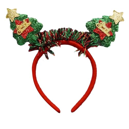 Stirnbänder mit weihnachtlichem Tierhorn, Haarschmuck für Mädchen und Damen, Feiertagsparty-Kopfbedeckung von Cnrfeoap