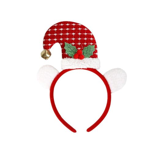 Stirnband mit Weihnachtsmotiven, Party-Requisiten, Zubehör, Headhoop Festival, Party, Festival, Haarband, Cosplay, Kostüm, Kinder-Kopfbedeckung von Cnrfeoap