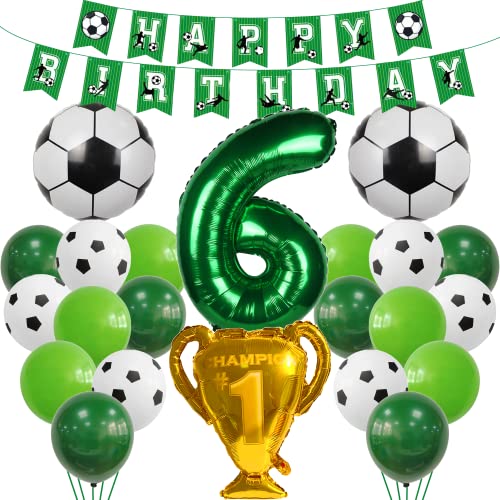 Cnrose Fussball Luftballon 6. Geburtstag Grün Luftballon 6 Jahre Junge Fußball Geburtstagsdeko 6 Jahre Kindergeburtstag Helium Ballon 6 Geburtstag Junge 6. Geburtstagsdeko Fußball Deko Cnrose Fussball Luftballon 6. Geburtstag Grün Luftballon 6 Jahre Junge Fußball Geburtstagsdeko 6 Jahre Kindergeburtstag Helium Ballon 6 Geburtstag Junge 6. Geburtstagsdeko Fußball Deko von Cnrose