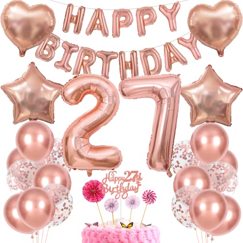 Deko 27. Geburtstag Frauen Tortendeko 27 Geburtstag Frauen Deko Geschenk für 27. Geburtstag Frauen Rosegold Geburtstag 27 Frauen 27 jahre Geburtstag deko Ballon 27 Geburtstag 27 jahre Frauen Deko 27. Geburtstag Frauen Tortendeko 27 Geburtstag Frauen Deko Geschenk für 27. Geburtstag Frauen Rosegold Geburtstag 27 Frauen 27 jahre Geburtstag deko Ballon 27 Geburtstag 27 jahre Frauen von Cnrose