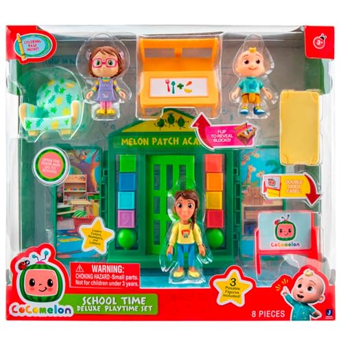 BANDAI Cocomelon: Wir gehen in die Cole mit CoComelon – Playset Mehrfarbig (WT0067) von BANDAI