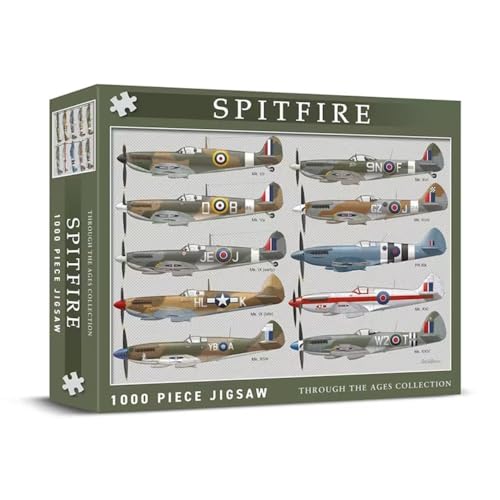 Through The Ages Collection Spitfire Puzzle, 1000 Teile von Coach House Partners