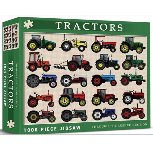 Tractors Through The Ages Collection 1000 Teile Puzzle Puzzle von Coach House Partners