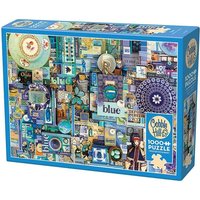 Cobble Hill - Blau, 1000 Teile von Cobble Hill Puzzles