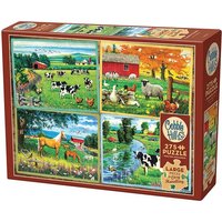 Cobble Hill - Tiere auf dem Land, 275 Teile von Cobble Hill Puzzles