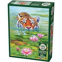 Cobble Hill - Tiger im Land des Lotus, 1000 Teile von Cobble Hill Puzzles