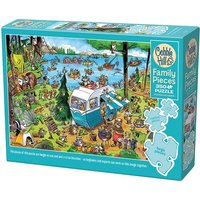 Cobble Hill - Verrückter Campingausflug, 350 Teile von Cobble Hill Puzzles