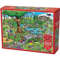 Cobble Hill - Verrückter Golfplatz, 1000 Teile von Cobble Hill Puzzles