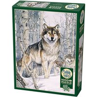 Cobble Hill - Wolf im Winterwald, 1000 Teile von Cobble Hill Puzzles