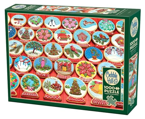 Cobble Hill 1000 Teile Puzzle – Schneekugel Cookies – Beispielposter enthalten Cobble Hill 1000 Teile Puzzle – Schneekugel Cookies – Beispielposter enthalten von Cobble Hill