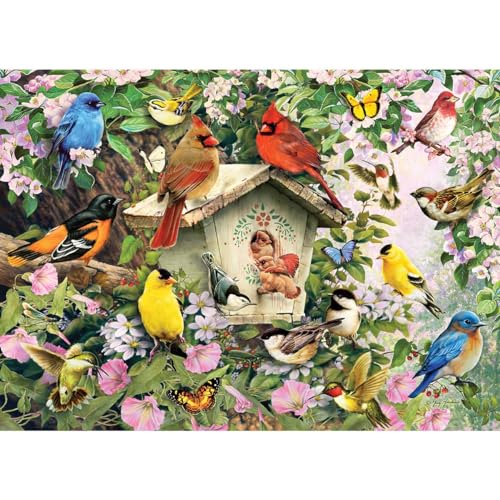 Cobble Hill 1000 Teile Puzzle - Summer Home - Probeposter enthalten von Cobble Hill