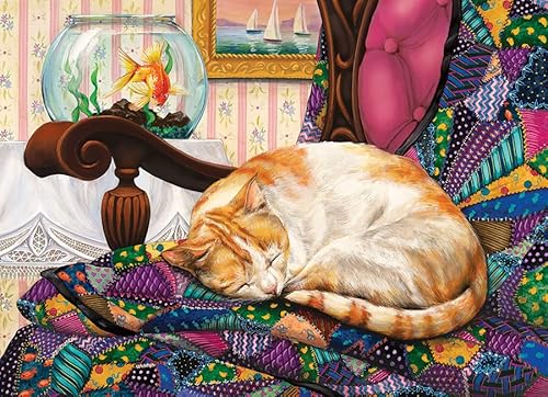 Cobble Hill 1000 Teile Puzzle – Sweet Dreams – Musterposter im Lieferumfang enthalten von Cobble Hill