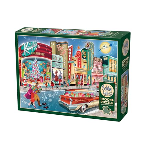 Cobble Hill 3840218 Vintage Weihnachtsshopping, 1000 Teile Puzzle inkl. Puzzleposter für Erwachsene und Kinder ab 12 Jahren, Weihnachten, Hollywood Cobble Hill 3840218 Vintage Weihnachtsshopping, 1000 Teile Puzzle inkl. Puzzleposter für Erwachsene und Kinder ab 12 Jahren, Weihnachten, Hollywood von Cobble Hill