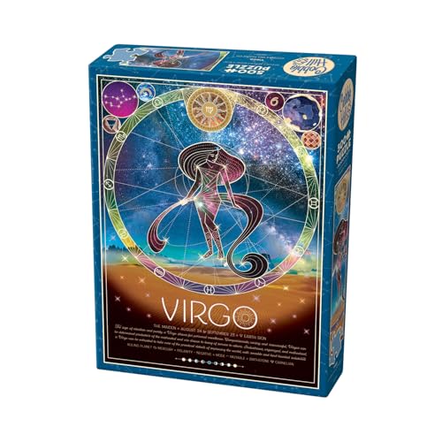 Cobble Hill 3845016 Sternzeichen Jungfrau, Virgo, 500 Teile Puzzle inkl. Puzzleposter für Erwachsene und Kinder ab 12 Jahren, Sternzeichenpuzzle, Astrologie Cobble Hill 3845016 Sternzeichen Jungfrau, Virgo, 500 Teile Puzzle inkl. Puzzleposter für Erwachsene und Kinder ab 12 Jahren, Sternzeichenpuzzle, Astrologie von Cobble Hill