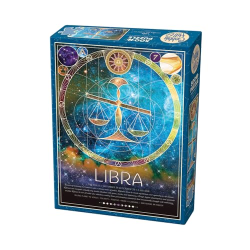 Cobble Hill 3845017 Sternzeichen Waage, Libra, 500 Teile Puzzle inkl. Puzzleposter für Erwachsene und Kinder ab 12 Jahren, Sternzeichenpuzzle, Astrologie Cobble Hill 3845017 Sternzeichen Waage, Libra, 500 Teile Puzzle inkl. Puzzleposter für Erwachsene und Kinder ab 12 Jahren, Sternzeichenpuzzle, Astrologie von Cobble Hill