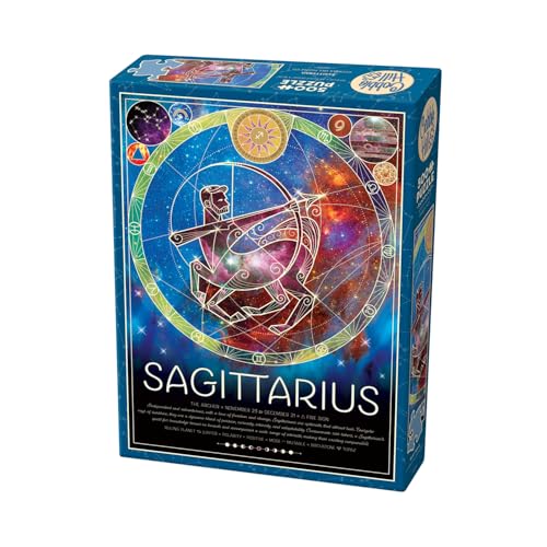 Cobble Hill 3845019 Sternzeichen Schütze, Sagittarius, 500 Teile Puzzle inkl. Puzzleposter für Erwachsene und Kinder ab 12 Jahren, Sternzeichenpuzzle, Astrologie Cobble Hill 3845019 Sternzeichen Schütze, Sagittarius, 500 Teile Puzzle inkl. Puzzleposter für Erwachsene und Kinder ab 12 Jahren, Sternzeichenpuzzle, Astrologie von Cobble Hill