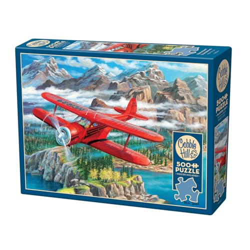 Cobble Hill 3845064 Roter Doppeldecker, 500 Teile Puzzle inkl. Puzzleposter für Erwachsene und Kinder ab 12 Jahren, Flugzeug, Beechcraft Staggerwing Cobble Hill 3845064 Roter Doppeldecker, 500 Teile Puzzle inkl. Puzzleposter für Erwachsene und Kinder ab 12 Jahren, Flugzeug, Beechcraft Staggerwing von Cobble Hill