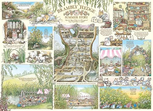 Cobble Hill 40016 Brambly Hedge Summer Story-Beispielposter enthalten von Cobble Hill