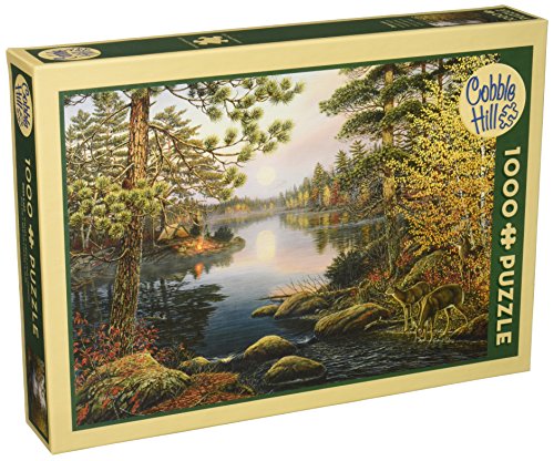 Cobble Hill 51850 - Meeger: Deer lake - 1000 Teile Puzzle von Cobble Hill