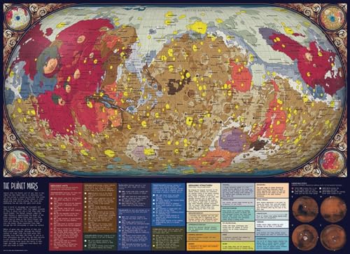 Cobble Hill - The Planet Mars Puzzle 1000 Teile, CBL80287 von Cobble Hill