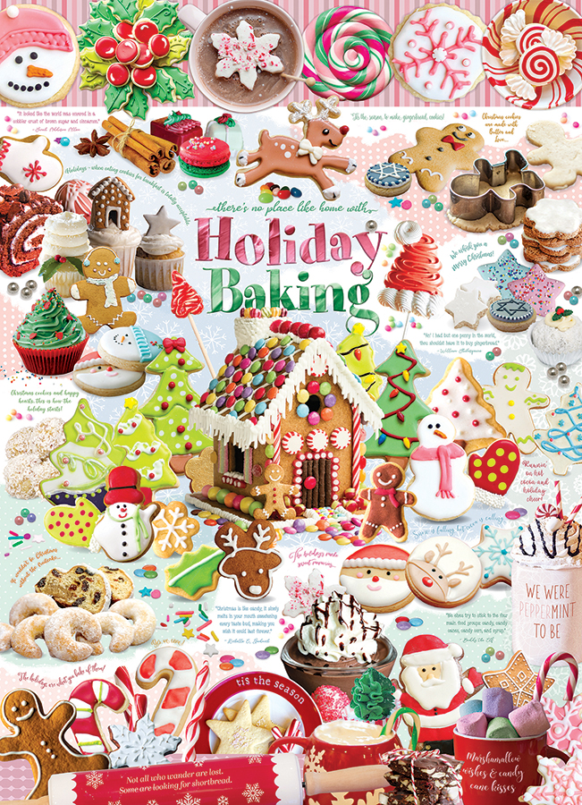 Cobble Hill Holiday Baking 1000 Teile Puzzle Cobble-Hill-40019 von Cobble Hill