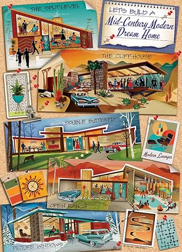 Cobble Hill Jigsaw Mid-Century Home Karton 1000 Teile Cobble Hill Jigsaw Mid-Century Home Karton 1000 Teile von Cobble Hill