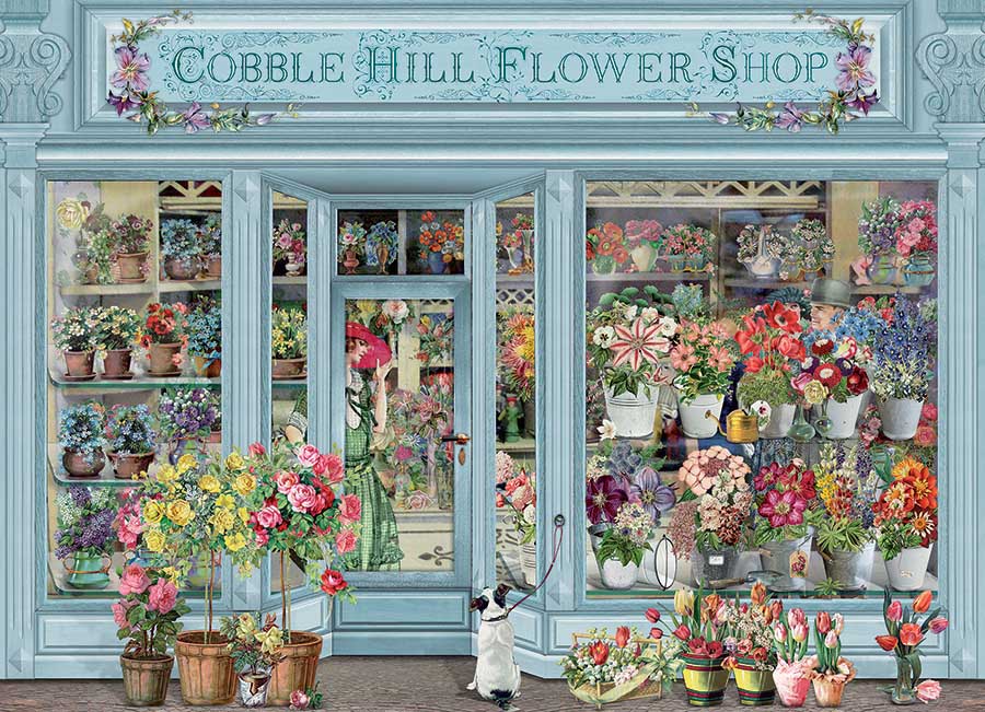 Cobble Hill Parisian Flowers 1000 Teile Puzzle Cobble-Hill-40079 von Cobble Hill