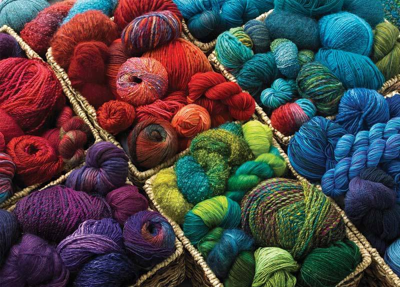 Cobble Hill Plenty of Yarn 1000 Teile Puzzle Cobble-Hill-40081 von Cobble Hill