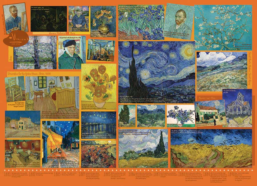 Cobble Hill Van Gogh 1000 Teile Puzzle Cobble-Hill-40101 von Cobble Hill