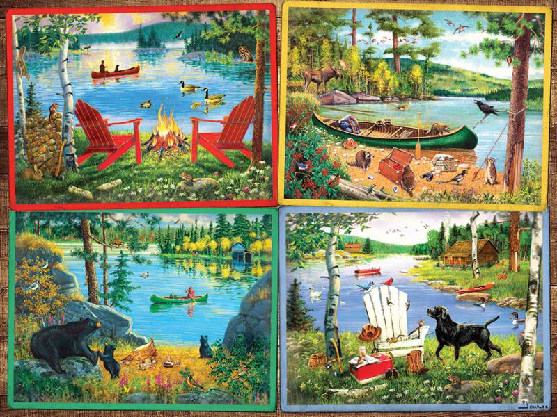 Cobble Hill XXL Teile - Cabin Country 275 Teile Puzzle Cobble-Hill-48021 von Cobble Hill