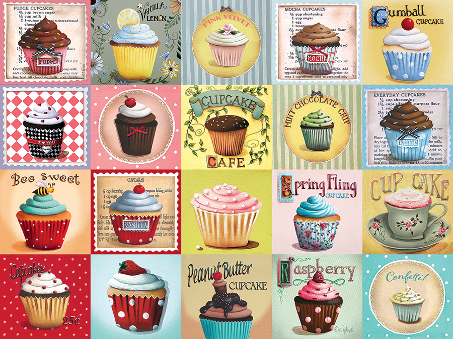 Cobble Hill XXL Teile - Cupcake Cafe 275 Teile Puzzle Cobble-Hill-48009 von Cobble Hill