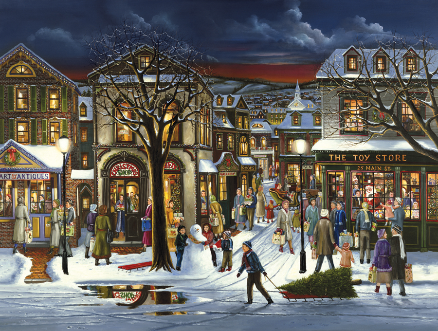 Cobble Hill XXL Teile - Weihnachtseinkäufe 500 Teile Puzzle Cobble-Hill-45030 von Cobble Hill