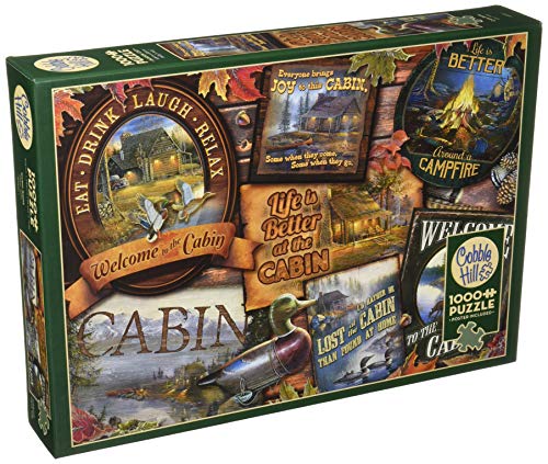 Cobblehill 80040 Kabinenschilder Puzzle,, 1000 Teile von Cobble Hill