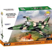 COBI Historical Collection 2425 - Northrop F-5A Freedom Fighter, Kampfflugzeug, Vietman War, 1:48 Bausatz, 352 Klemmbausteine/1 Figur von Cobi GmbH