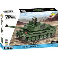 COBI Armed Forces 2627 - Challenger 2, Panzer, Bausatz 1:35, 954 Klemmbausteine von Cobi GmbH