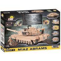 COBI Armee Forces 2619 - M1A2 Abrams Panzer, 810 Bauteile 1 Figur von Cobi GmbH