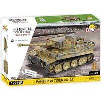 COBI Historical Collection 2588 - Panzer VI Tiger no131, WWII, Bausatz 1:28, 1275 Klemmbausteine von Cobi GmbH