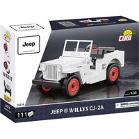 COBI Jeep 24518 - Jeep Willys CJ-2A, Bausatz 1:35, 111 Klemmbausteine von Cobi GmbH