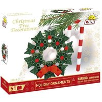 COBI 20011 - Christbaumschmuck - Feiertagsornamente, Bausatz, 51 Klemmbausteine von Cobi