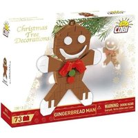 COBI 20013 - Gingerbread Man, Lebkuchenmann, Christbaumschmuck, Bausatz, 73 Klemmbausteine von Cobi