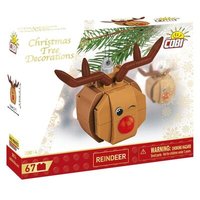 COBI 20014 Christbaumschmuck - Rentier mit der roten Nase von Cobi