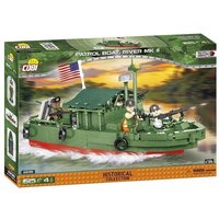 COBI 2238 - Historical Collection, Patrol Boat River MK II, VIETNAM WAR, 615 Klemmbausteine 4 Figuren von Cobi GmbH