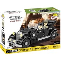 COBI Historical Collection 2261 - De Gaulles Horch 830BL, 244 Klemmbausteine, 2 Figuren von Cobi GmbH